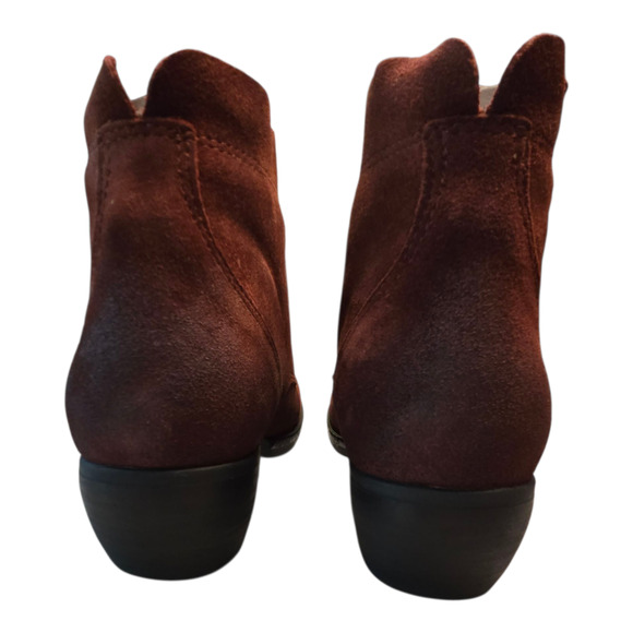 Fly London Shoes Womens Size 37 Brick Oil Suede Lace Up Ankle Booties Fallcore - Picture 7 of 13